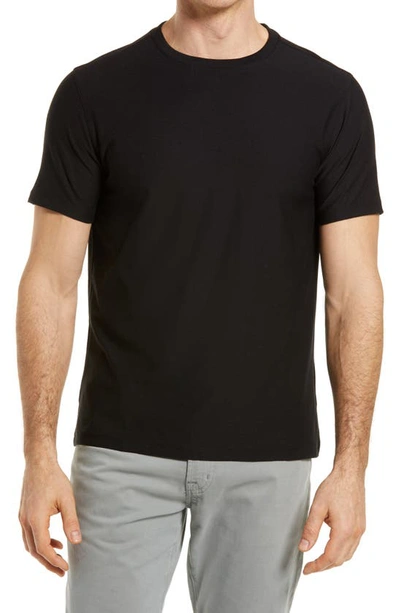 Shop Robert Barakett Hickman Solid T-shirt In Black
