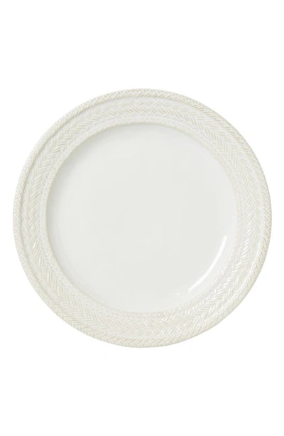 Shop Juliska Le Panier Dinner Plate In Whitewash