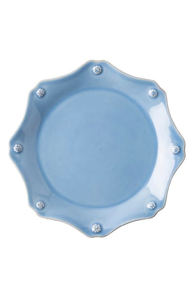 Shop Juliska Berry And Thread Scalloped Salad Plate In Chambray