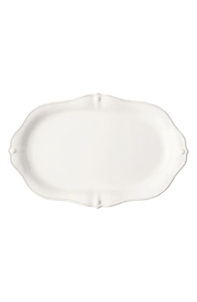 Juliska Berry & Thread 20" Platter - Whitewash In Whitewash