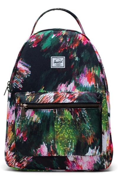 Shop Herschel Supply Co Nova Mid Volume Backpack In Pixel Floral