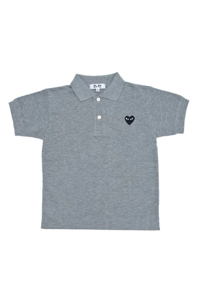 Shop Comme Des Garçons Polo Shirt In Grey