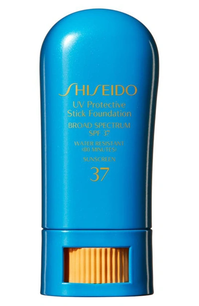 Shop Shiseido Sun Protection Stick Foundation Broad Spectrum Spf 37 Sunscreen In Fair Ochre