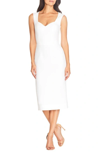 Shop Dress The Population Elle Sheath In White