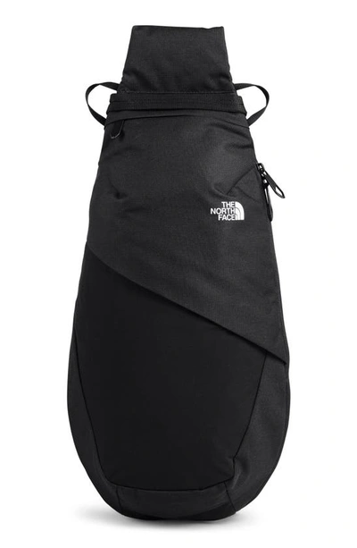 Shop The North Face Electra Sling Bag In Black Heather/ White