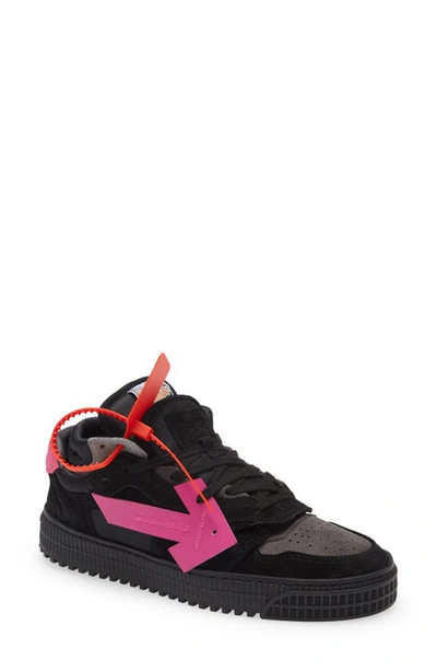 Shop Off-white Offcourt 3.0 Float Arrow Sneaker In Black/ Fuchsia