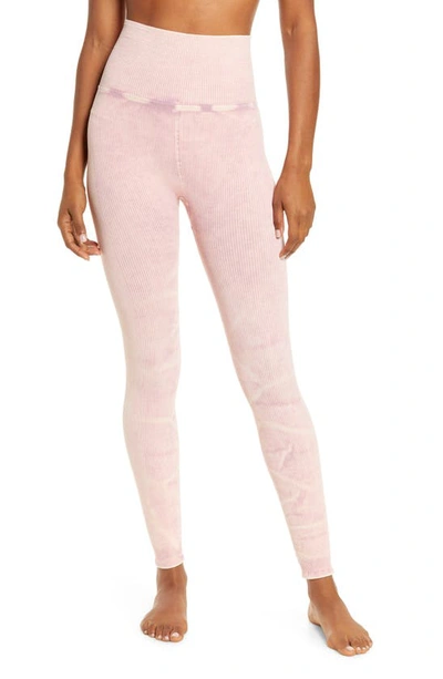 Free People Fp Movement Happiness Runs Leggings In Soft Pink