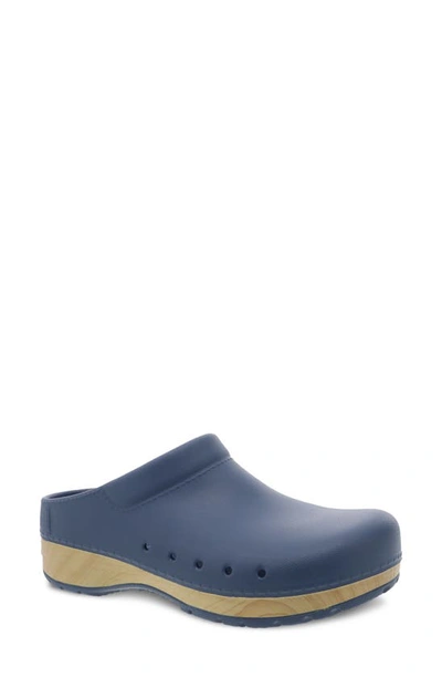 Shop Dansko Kane Clog In Blue