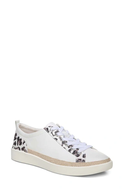 Vionic Winny Sneaker In White Canvas