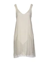 Joie Short Dress In Ivory