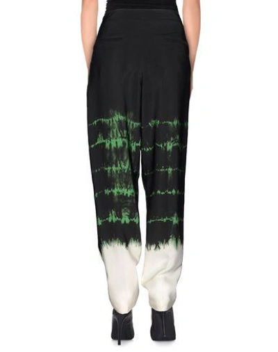 Shop Stella Mccartney Casual Pants In Dark Green