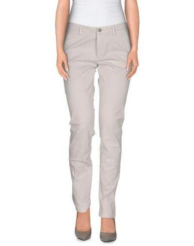 Shop 7 For All Mankind Casual Pants In Beige