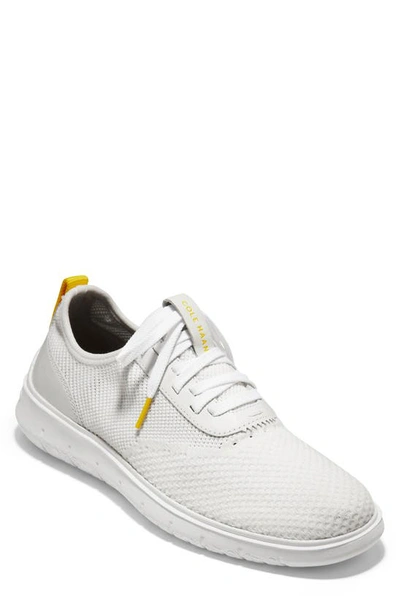 Shop Cole Haan Generation Zerogrand Stitchlite Sneaker In White/white