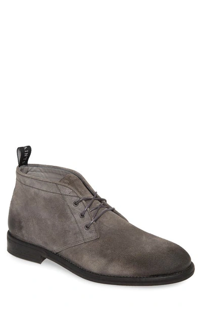 Shop Allsaints Huxley Chukka Boot In Charcoal Grey