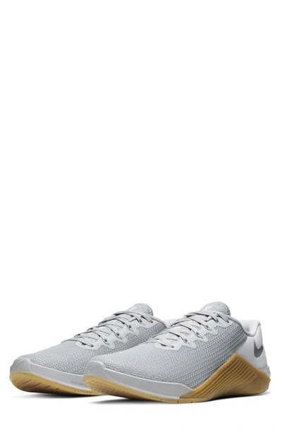 Nike Metcon 5 Men's Training Shoe (wolf - Sale In Wolf Grey/ White/ Gum Brown ModeSens