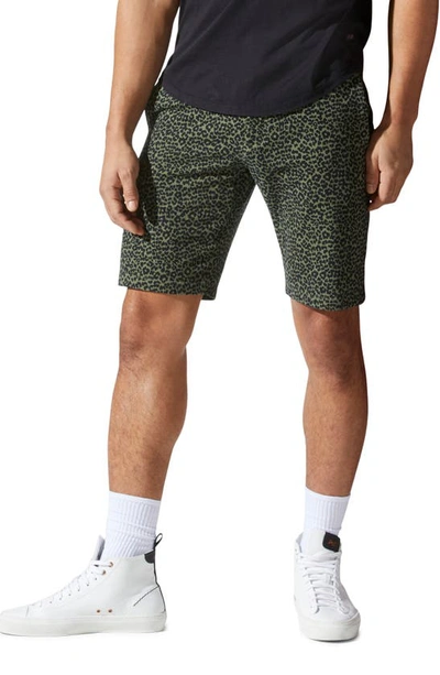 Shop Good Man Brand Flex Pro Jersey Tulum Shorts In Clover Coastal Cat