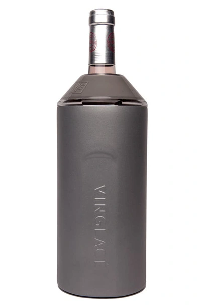 Shop Vinglace Wine Chiller In Grey