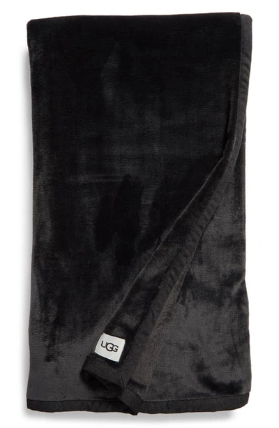 Ugg Duffield Ii Throw Blanket In Black Bear Heather ModeSens