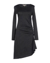 Michael Michael Kors Short Dress In Steel Grey