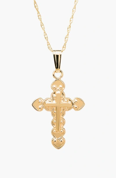 Shop Mignonette 14k Gold Cross Necklace