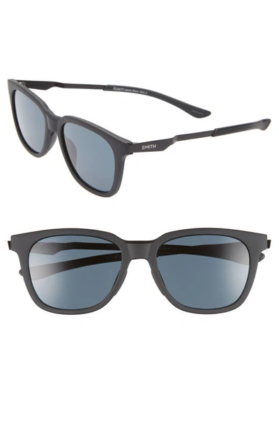 Shop Smith Roam 53mm Chromapop(tm) Sunglasses In Matte Black