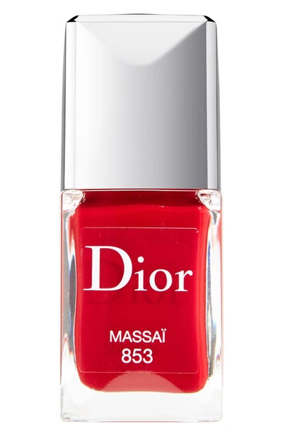 Shop Dior Vernis Gel Shine & Long Wear Nail Lacquer In 853 Massai
