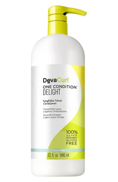 Shop Devacurl One Condition Delight Weightless Waves Conditioner, 12 oz