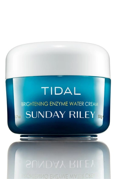 Shop Sunday Riley Tidal Brightening Enzyme Water Cream, 1.7 oz