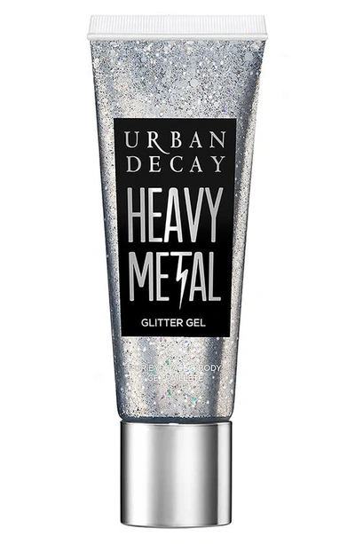 Shop Urban Decay Heavy Metal Glitter Gel Eye, Face & Body Glitter In Disco Daydream