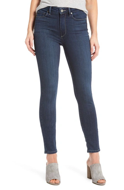 Shop Paige Transcend Hoxton High Waist Ankle Skinny Jeans In Charing