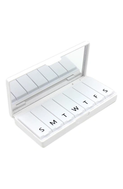 Shop Port And Polish Pill Box In Crisp White