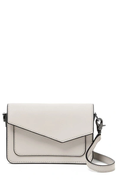 Shop Botkier Cobble Hill Mini Leather Convertible Crossbody Bag In Dove