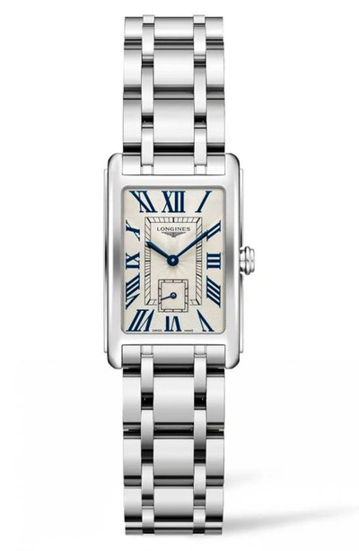 Longines Dolcevita Bracelet Watch, 20.8mm X 32mm In Stainless Steel