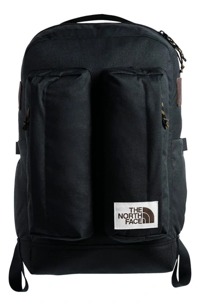 Shop The North Face Crevasse 25.5 Liter Water Repellent Backpack In Tnf Black Heather
