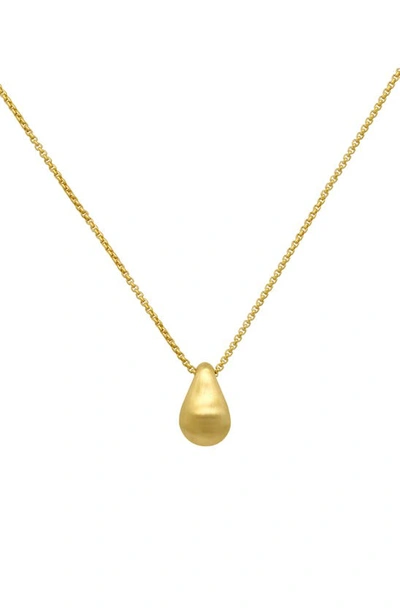 Dean Davidson Mini Teardrop Pendant Necklace In Gold