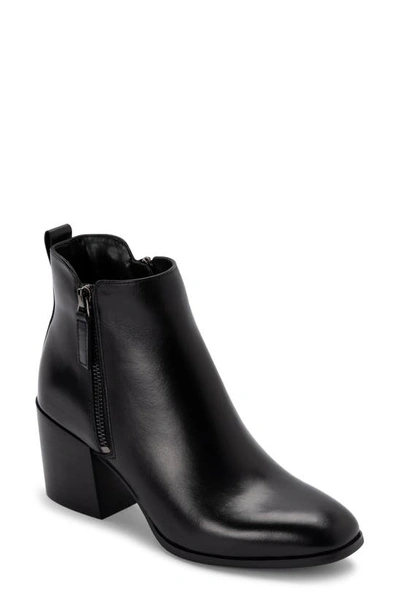 Shop Blondo Siena Waterproof Bootie In Black Leather