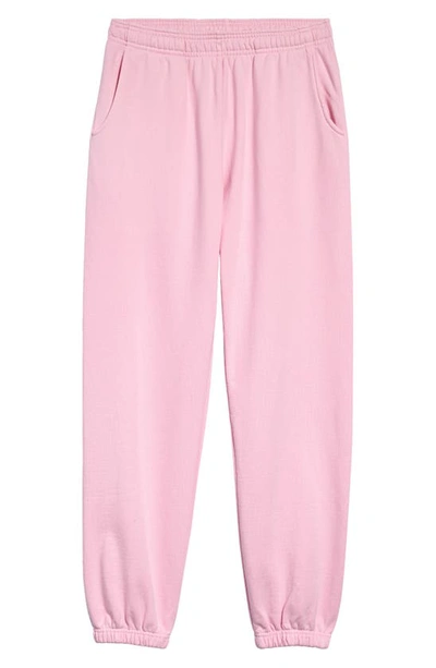 Shop Melody Ehsani Heavy Fleece Sweatpants In Petal Pink
