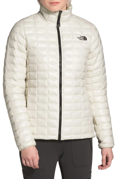 Shop The North Face Thermoball(tm) Eco Packable Jacket In Vintage White