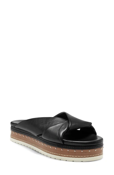 Shop Vince Camuto Rareden Platform Slide Sandal In Black