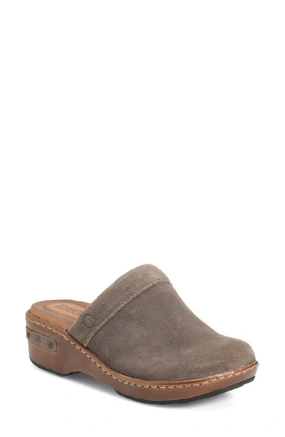 Shop Born Bandy Clog In Grey Distressed