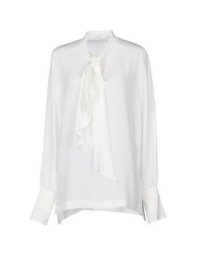 Shop Givenchy Blouse In White