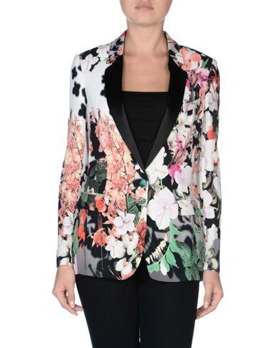 Shop Roberto Cavalli Blazer In Light Pink