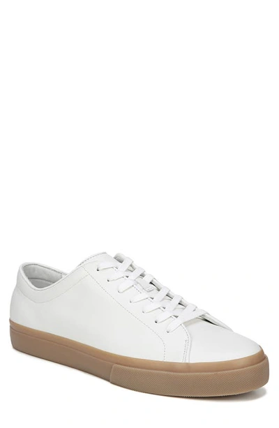 Shop Vince Farrell Sneaker In White/ Horchata