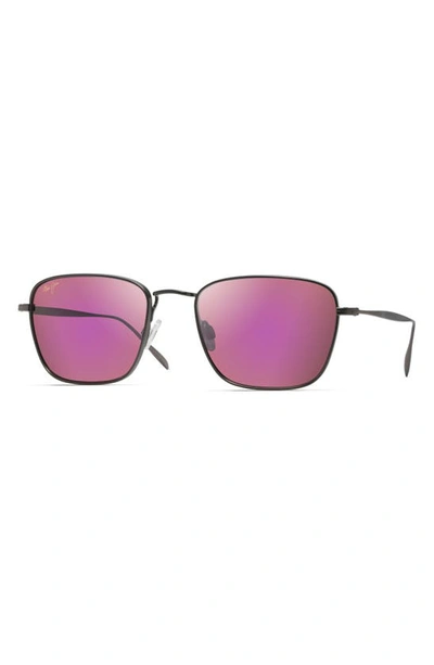 Shop Maui Jim Spinnaker 54mm Polarized Sunglasses In Slate Grey