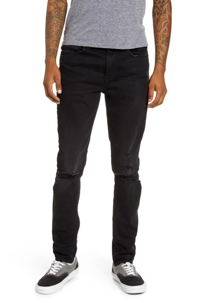 Shop Hudson Zack Ripped Skinny Fit Jeans In Keeper