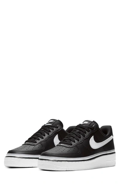 Shop Nike Air Force 1 '07 Lv8 Sneaker In Black/ White/ Grey