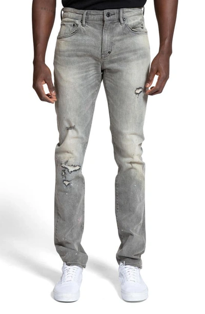 Shop Prps Le Sabre Coverstitched Slim Fit Stretch Jeans In Cochiti