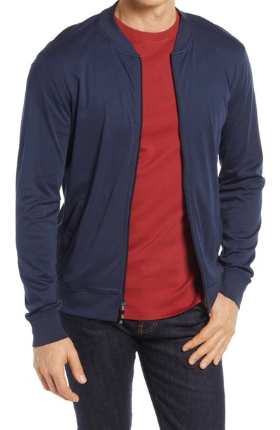 Robert Barakett Georgia Pima Cotton Jacket In Blue Night
