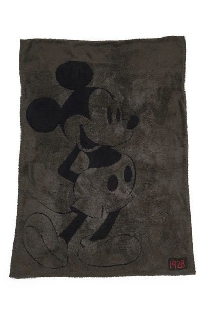 Shop Barefoot Dreamsr Disney® Classic Blanket In Carbon/ Black