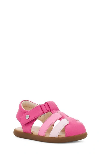 Shop Ugg Toddler  Kolding Fisherman Sandal In Pink Azalea